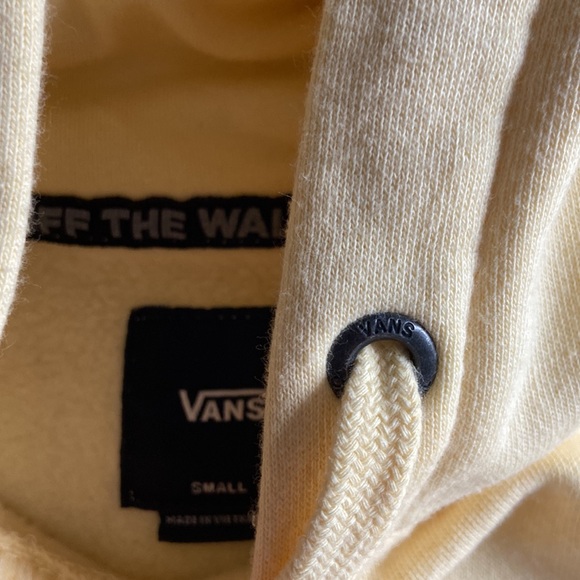 Vans off the wall yellow hoodie - Picture 4 of 4